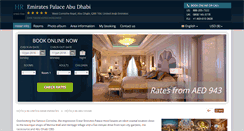 Desktop Screenshot of emirates-palace-abu-dhabi.h-rez.com