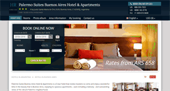 Desktop Screenshot of palermosuites-buenosaires.h-rez.com