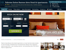 Tablet Screenshot of palermosuites-buenosaires.h-rez.com