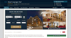 Desktop Screenshot of bestwestern-leipziger-hof.h-rez.com