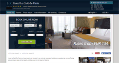 Desktop Screenshot of hotel-le-cafe-de-paris.h-rez.com