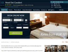 Tablet Screenshot of hotel-dei-cavalieri-milan.h-rez.com