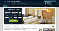 Desktop Screenshot of bestwestern-hotel-cristal.h-rez.com