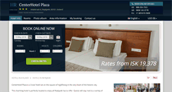 Desktop Screenshot of centerhotel-plaza.h-rez.com