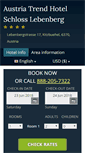 Mobile Screenshot of hotel-schloss-lebenberg.h-rez.com