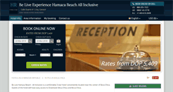 Desktop Screenshot of be-live-hamaca-boca-chica.h-rez.com