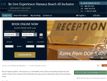 Tablet Screenshot of be-live-hamaca-boca-chica.h-rez.com