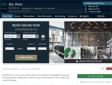 Tablet Screenshot of first-hotel-skt-petri.h-rez.com