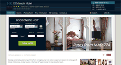 Desktop Screenshot of el-minzah-hotel-tanger.h-rez.com