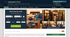 Desktop Screenshot of hotel-ambassador-vienna.h-rez.com
