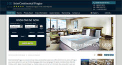 Desktop Screenshot of intercontinental-prague.h-rez.com