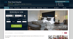 Desktop Screenshot of clarion-hotel-mayfair.h-rez.com