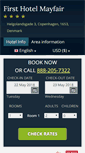 Mobile Screenshot of clarion-hotel-mayfair.h-rez.com