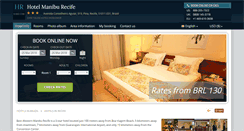 Desktop Screenshot of bestwestern-manibu-recife.h-rez.com