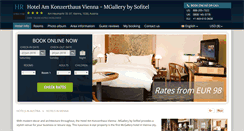 Desktop Screenshot of hotel-am-konzerthaus.h-rez.com