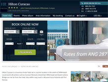 Tablet Screenshot of hilton-curacao-willemstad.h-rez.com