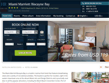 Tablet Screenshot of marriott-miamibiscaynebay.h-rez.com