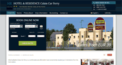 Desktop Screenshot of hotel-balladins-calais.h-rez.com