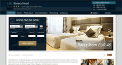 Desktop Screenshot of hotel-riviera-paris.h-rez.com