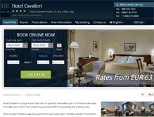 Tablet Screenshot of hotel-cavalieri-bra.h-rez.com