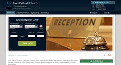 Desktop Screenshot of hotel-villa-parco-rome.h-rez.com