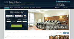 Desktop Screenshot of hotel-el-churra-murcia.h-rez.com