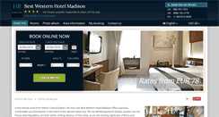 Desktop Screenshot of bestwestern-madison-milan.h-rez.com