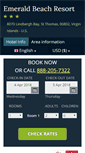 Mobile Screenshot of bw-emerald-beach-stthomas.h-rez.com