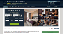 Desktop Screenshot of firsthotel-plaza-vasteras.h-rez.com