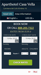 Mobile Screenshot of aparthotel-casa-vella.h-rez.com