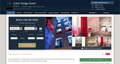 Desktop Screenshot of color-design-hotel-paris.h-rez.com