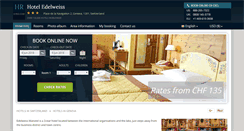 Desktop Screenshot of edelweiss-manotel-geneva.h-rez.com