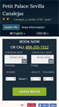 Mobile Screenshot of petit-palace-canalejas.h-rez.com