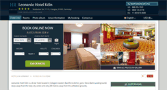 Desktop Screenshot of leonardo-hotel-cologne.h-rez.com
