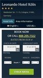 Mobile Screenshot of leonardo-hotel-cologne.h-rez.com