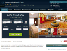 Tablet Screenshot of leonardo-hotel-cologne.h-rez.com