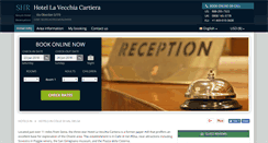 Desktop Screenshot of hotel-la-vecchia-cartiera.h-rez.com