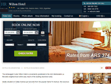 Tablet Screenshot of hotel-buenos-aires-wilton.h-rez.com