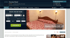 Desktop Screenshot of hotel-forums-riga.h-rez.com