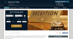 Desktop Screenshot of hotel-triller-saarbrucken.h-rez.com