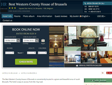 Tablet Screenshot of best-western-county-house.h-rez.com