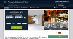 Desktop Screenshot of amora-hotel-jamisonsydney.h-rez.com