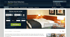 Desktop Screenshot of maritim-hotel-munich.h-rez.com