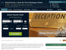 Tablet Screenshot of erwin-hotel-venice.h-rez.com