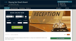 Desktop Screenshot of mayang-sari-resort-lagoi.h-rez.com
