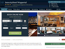 Tablet Screenshot of intercityhotel-wuppertal.h-rez.com