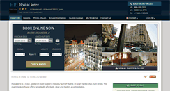 Desktop Screenshot of hostal-jerez-madrid.h-rez.com