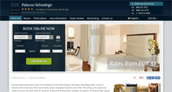 Desktop Screenshot of palazzo-selvadego-venice.h-rez.com