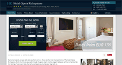 Desktop Screenshot of bw-hotel-opera-richepanse.h-rez.com
