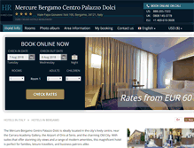 Tablet Screenshot of mercure-palazzo-dolci.h-rez.com